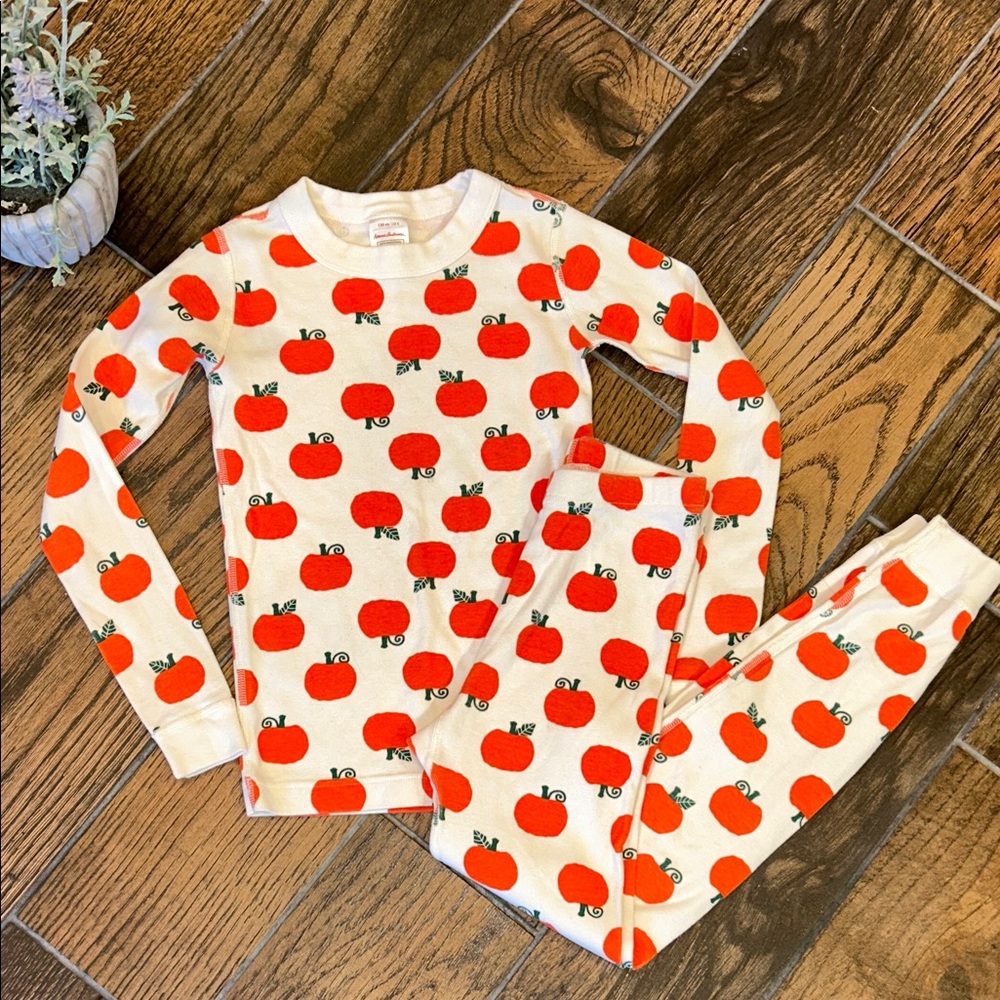 Hanna Andersson / Pumpkin Print Kids Pajamas
